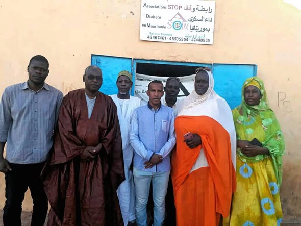 Discussion de partenariat entre l’Association Stop Diabète (Section Zouerate) et l’Association Farafina de Zouerate