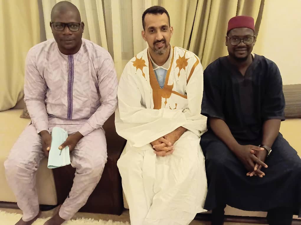 Rencontre de plaidoyer avec Monsieur le Maire Saad Ould Mohamed Ould Afellout de la Commune de Zouérate Dans le cadre des préparatifs de « La Nuit des Rires et Chants », prévue le 08 août 2026,